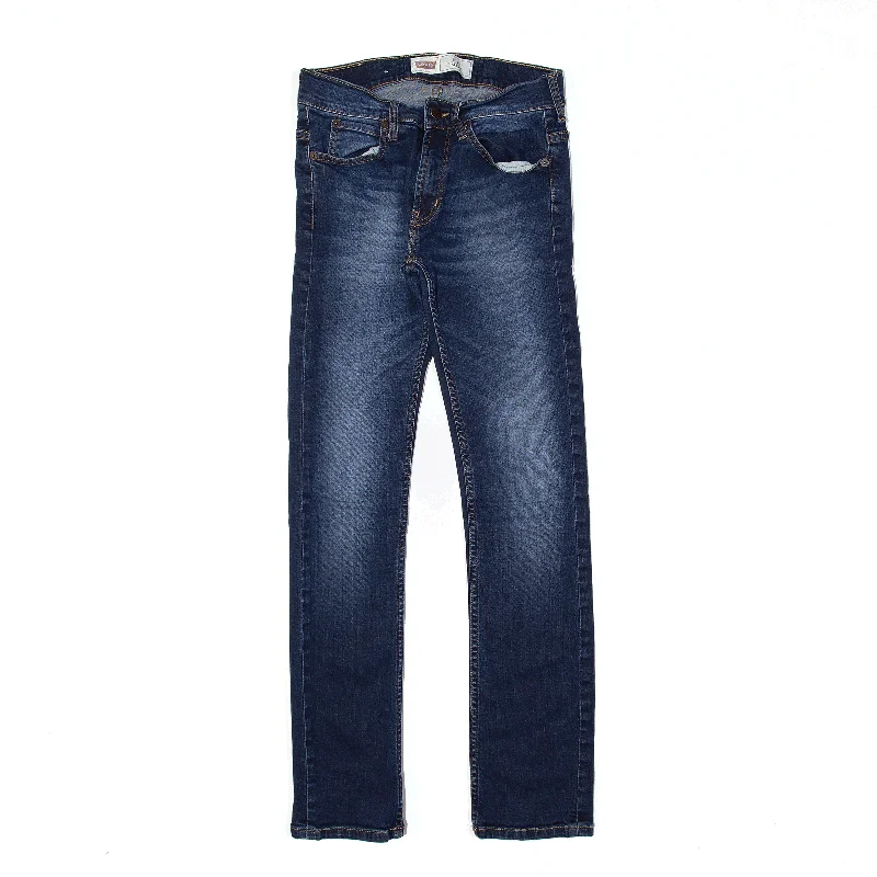 LEVI'S 511 Jeans Blue Denim Slim Straight Boys W24 L28