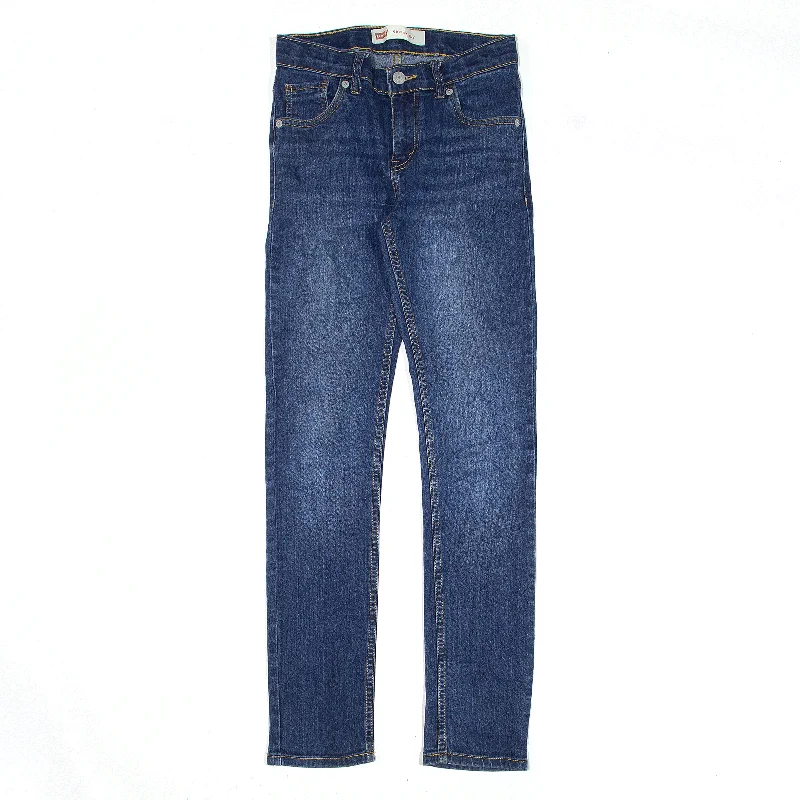 LEVI'S 510 Jeans Blue Denim Slim Skinny Boys W24 L27