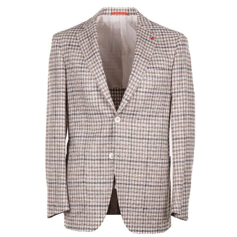 Isaia 'Sanita' Wool-Silk-Linen Sport Coat