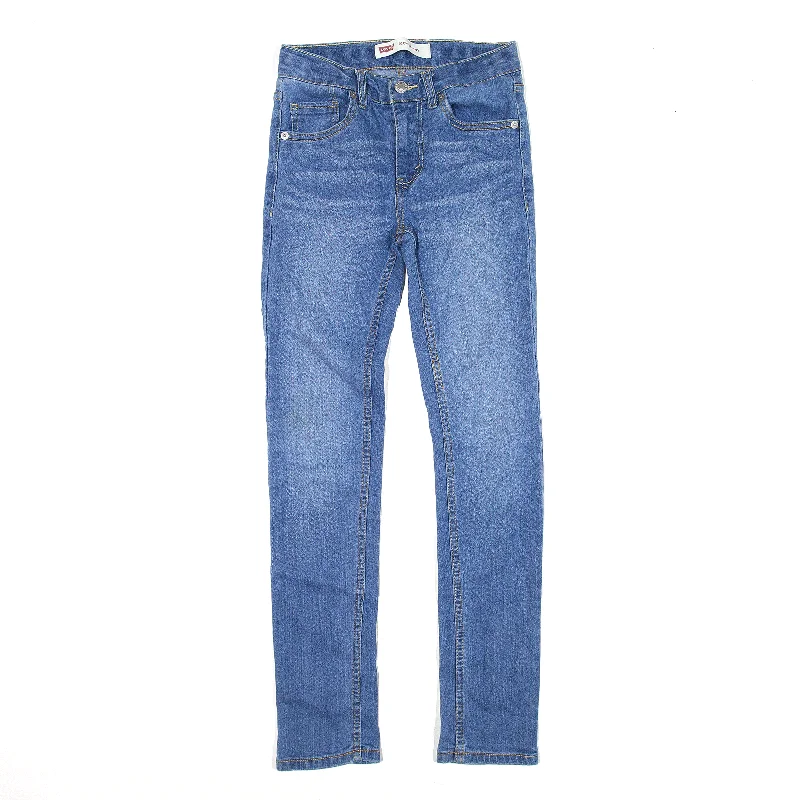 LEVI'S 510 Jeans Blue Denim Slim Skinny Girls W24 L26