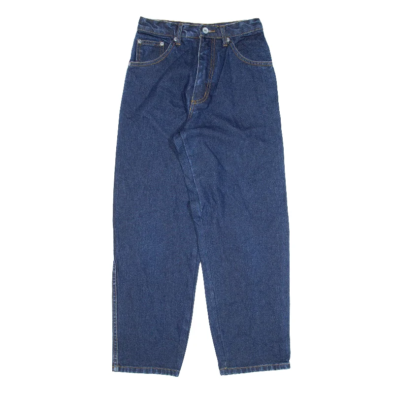 TEX STAR Jeans Blue Denim Relaxed Tapered Girls W23 L25