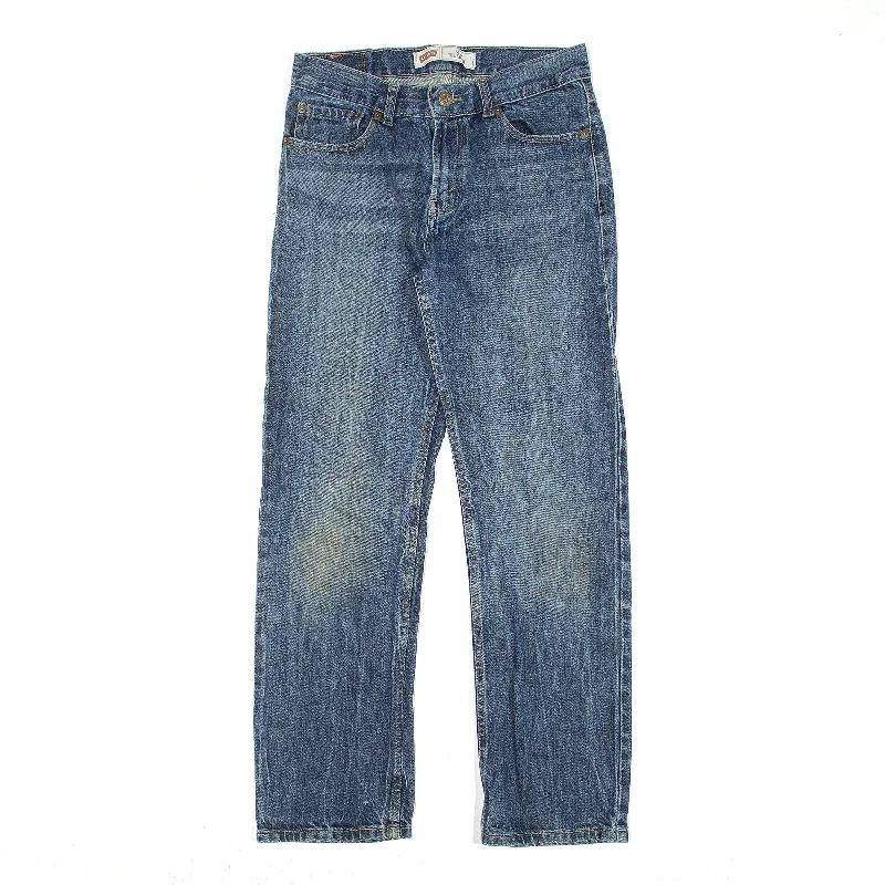 LEVI'S 514 Jeans Blue Denim Slim Straight Boys W29 L29