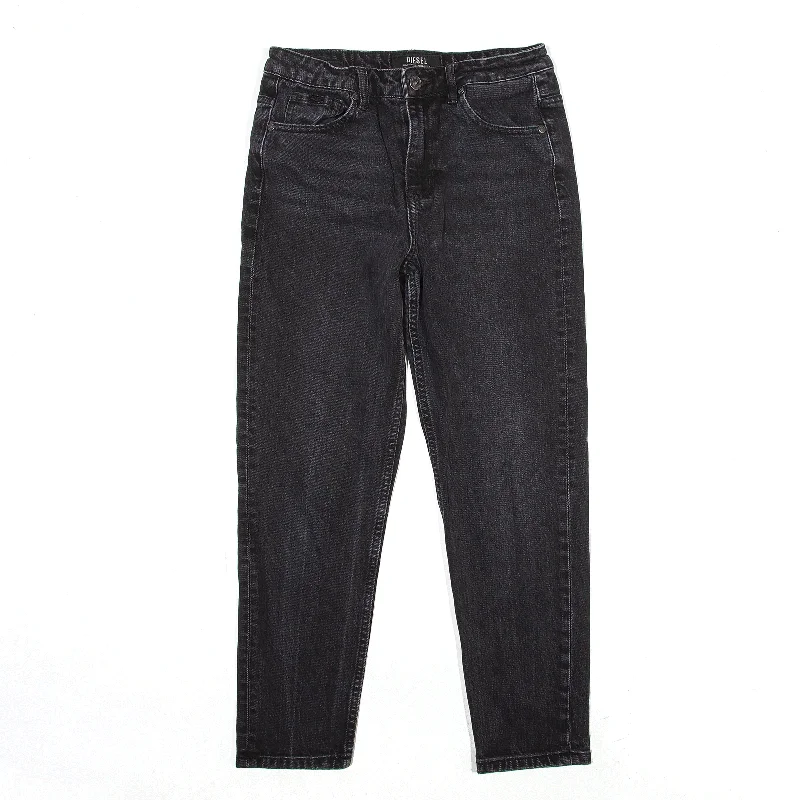 DIESEL Jeans Black Denim Regular Tapered Girls W26 L23