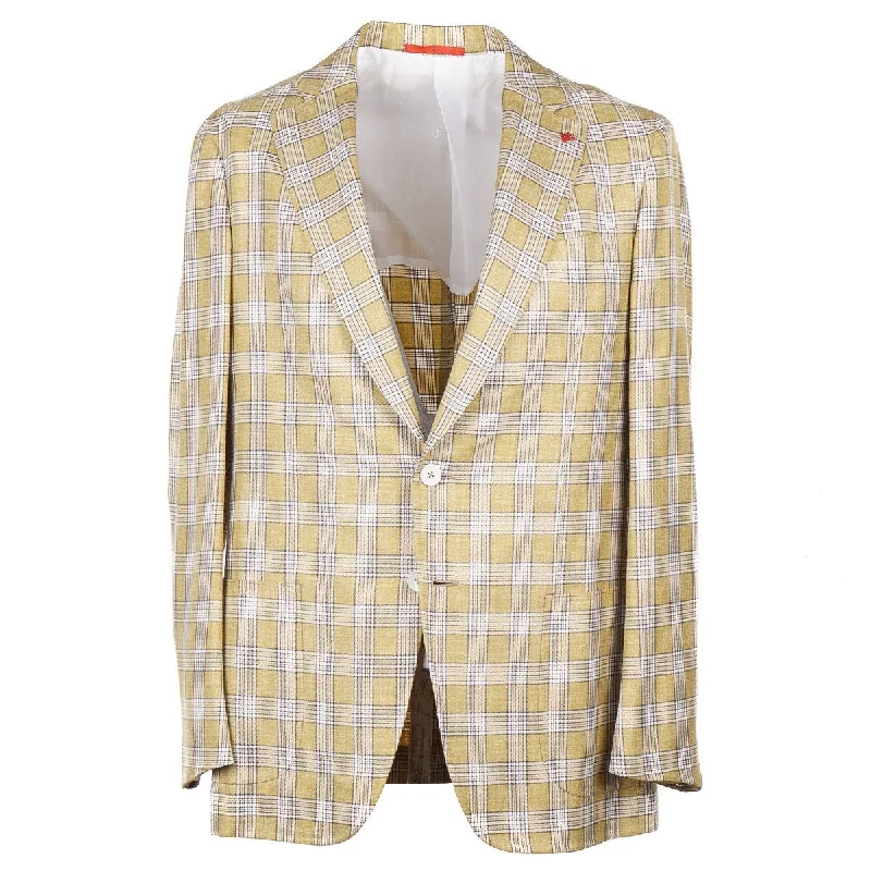 Isaia 'Domenico' Wool-Silk-Linen Sport Coat