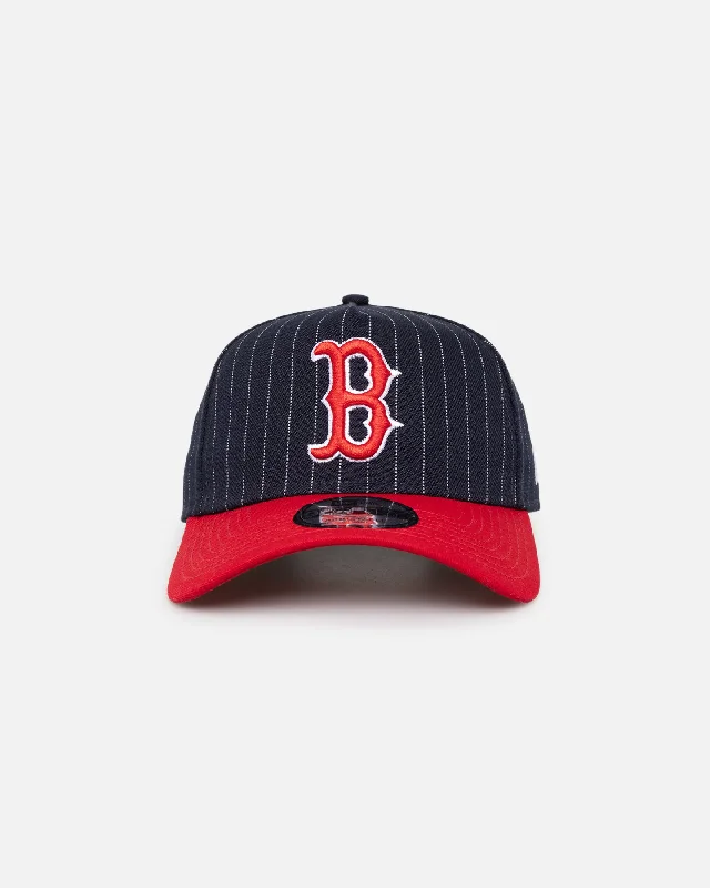 New Era Boston Red Sox '2-Tone Pinstripe' 9FORTY A-Frame Snapback Pinstripe