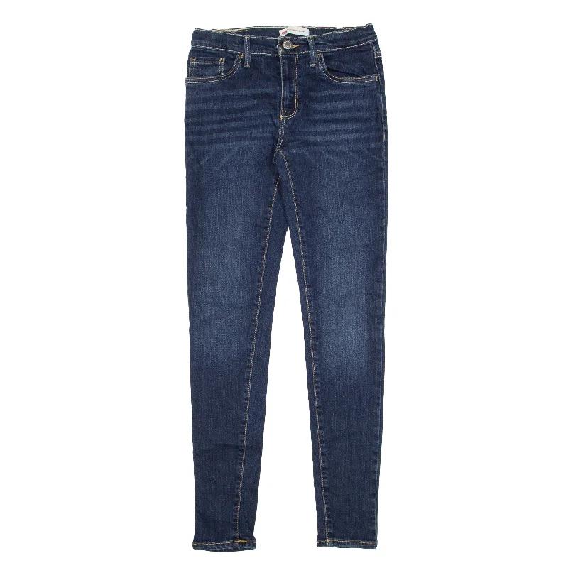 LEVI'S 710 Jeans Blue Denim Slim Skinny Girls W24 L27