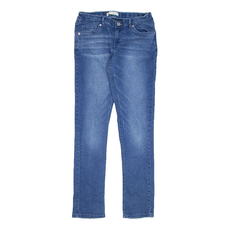 LEVI'S 711 Jeans Blue Denim Slim Skinny Girls W24 L28
