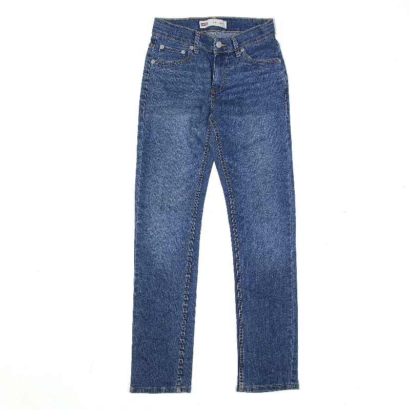 LEVI'S 511 Jeans Blue Denim Slim Straight Boys W25 L29