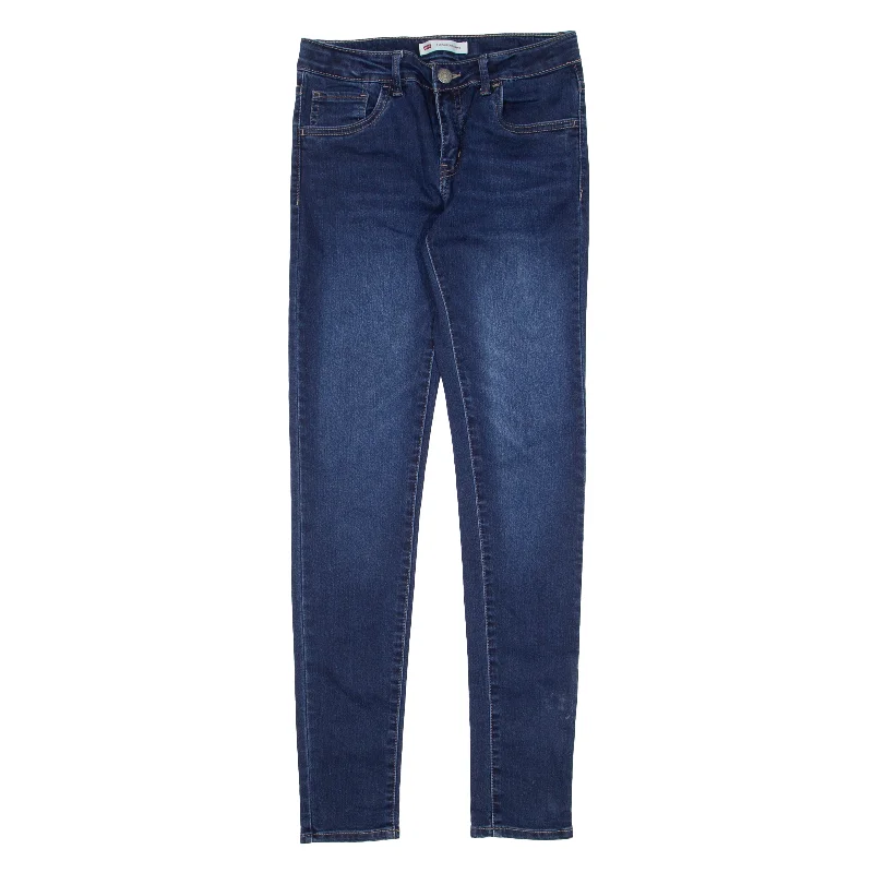LEVI'S 710 Jeans Blue Denim Slim Skinny Girls W24 L28