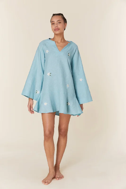 SERIK - Hydrangea by Fanm Mon A-line mini dresses