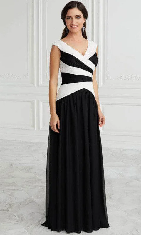 Christina Wu Elegance 17100 - Faux Wrap Formal Dress A-line unclassified dresses