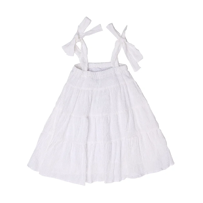Emma White Check Dress Chic unclassified dresses