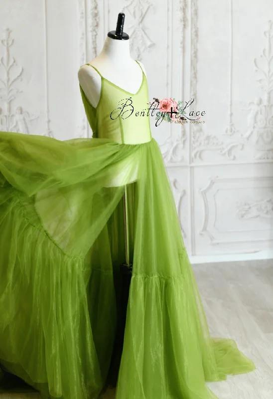 New "Hillary" - Moss - Beautiful boho slip dress- (11-15 year) Festival unclassified dresses