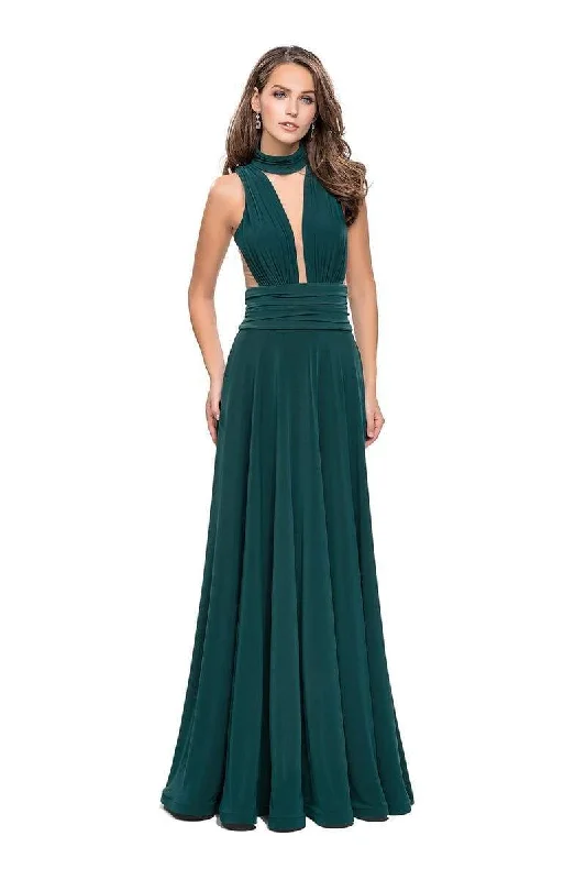 La Femme 25568 Satin unclassified dresses