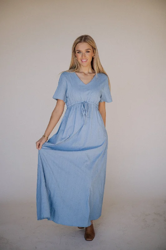 Lula Dress in Blue Breathable unclassified dresses