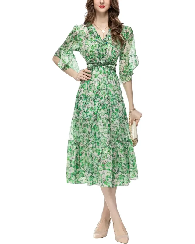BURRYCO Midi Dress Vintage Midi Skirt