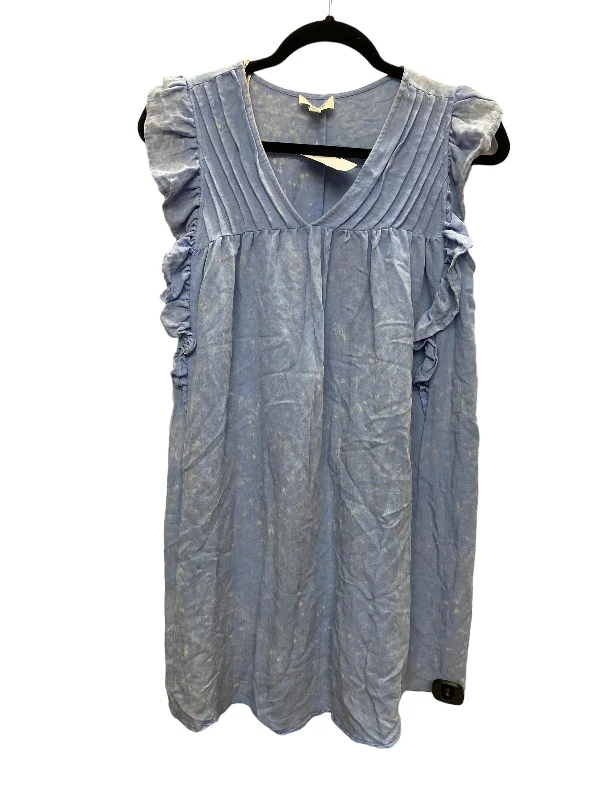 Dress Casual Midi By Umgee In Blue, Size: S Tulle Midi Skirt