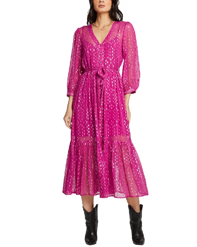 Saltwater Luxe Harlyee Midi Dress Lace Midi Skirt